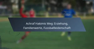 Achraf Hakimis Weg: Erziehung, Familienwerte, Fussballleidenschaft